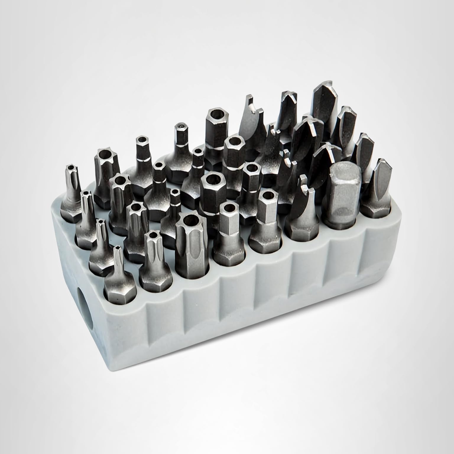 Klein Tools 32525 Tamperproof Bit Set, 32-Piece, Magnetic, TORX