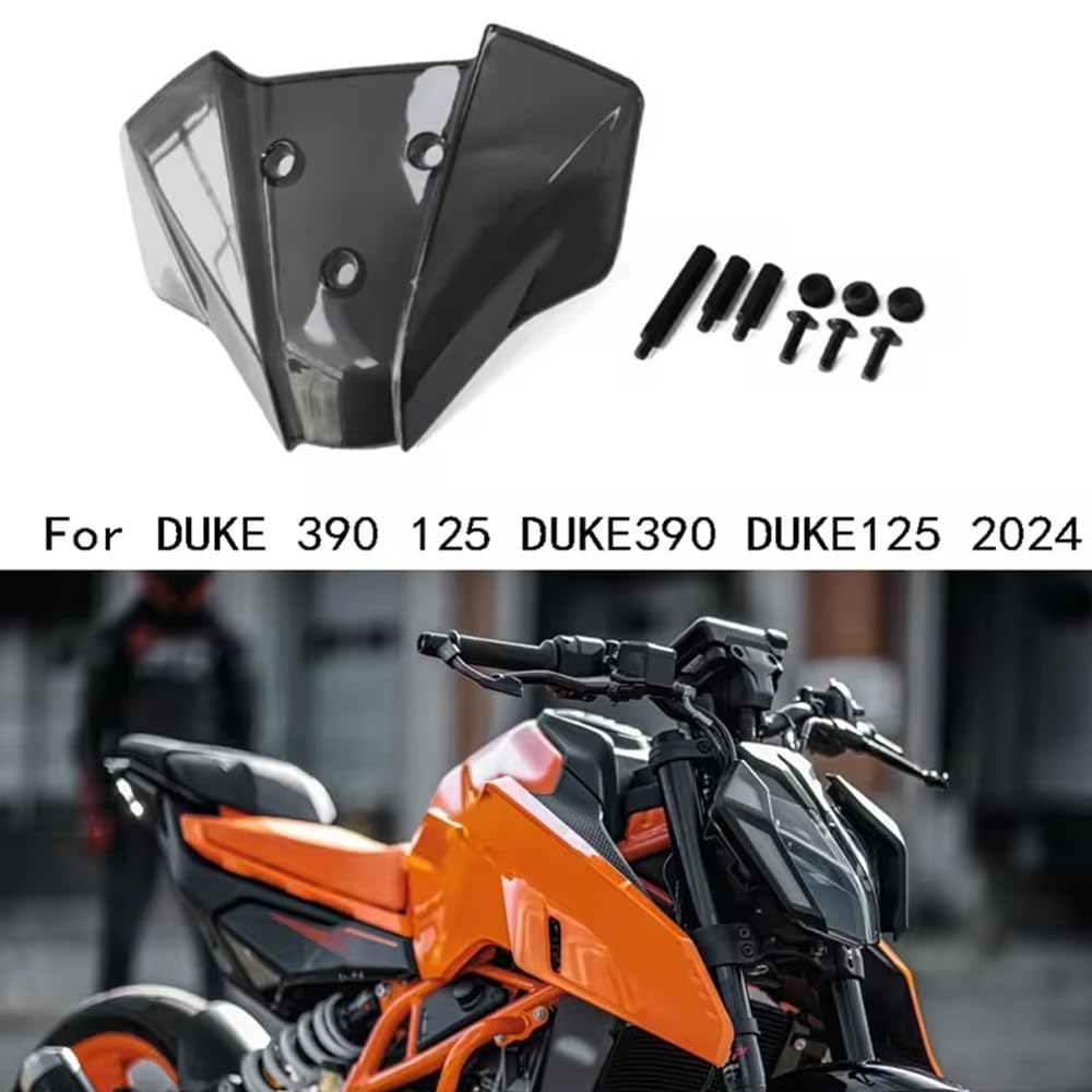 MRA KTM DUKE 125, 200, 390 スモークウインドシールド MRA Windshield | KTM 390 Duke | 