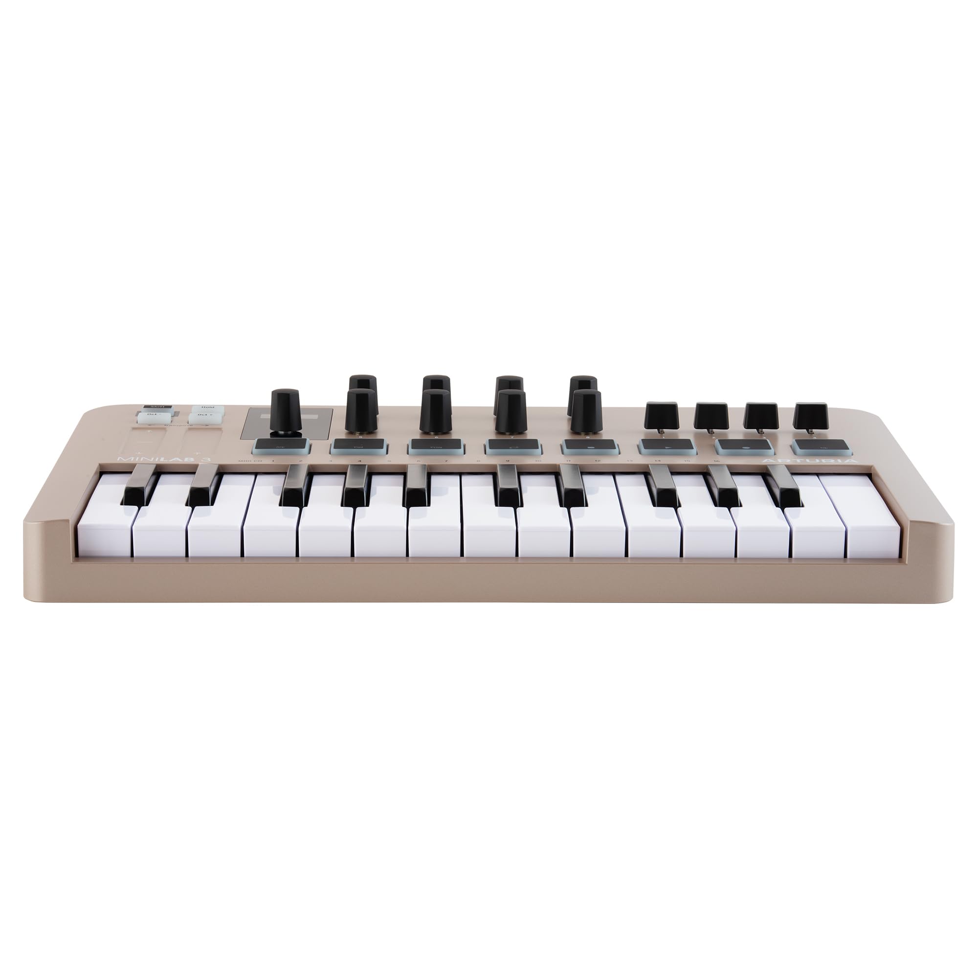 Arturia MiniLab 3 Champagne — 25 Key USB MIDI Keyboard Controller