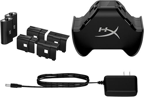 Miniatura 7 de HyperX ChargePlay Duo - Estación de carga de control para Xbox Series XS y Xbox One incluye dos paquetes de baterías recargables de 1400 mAh y
