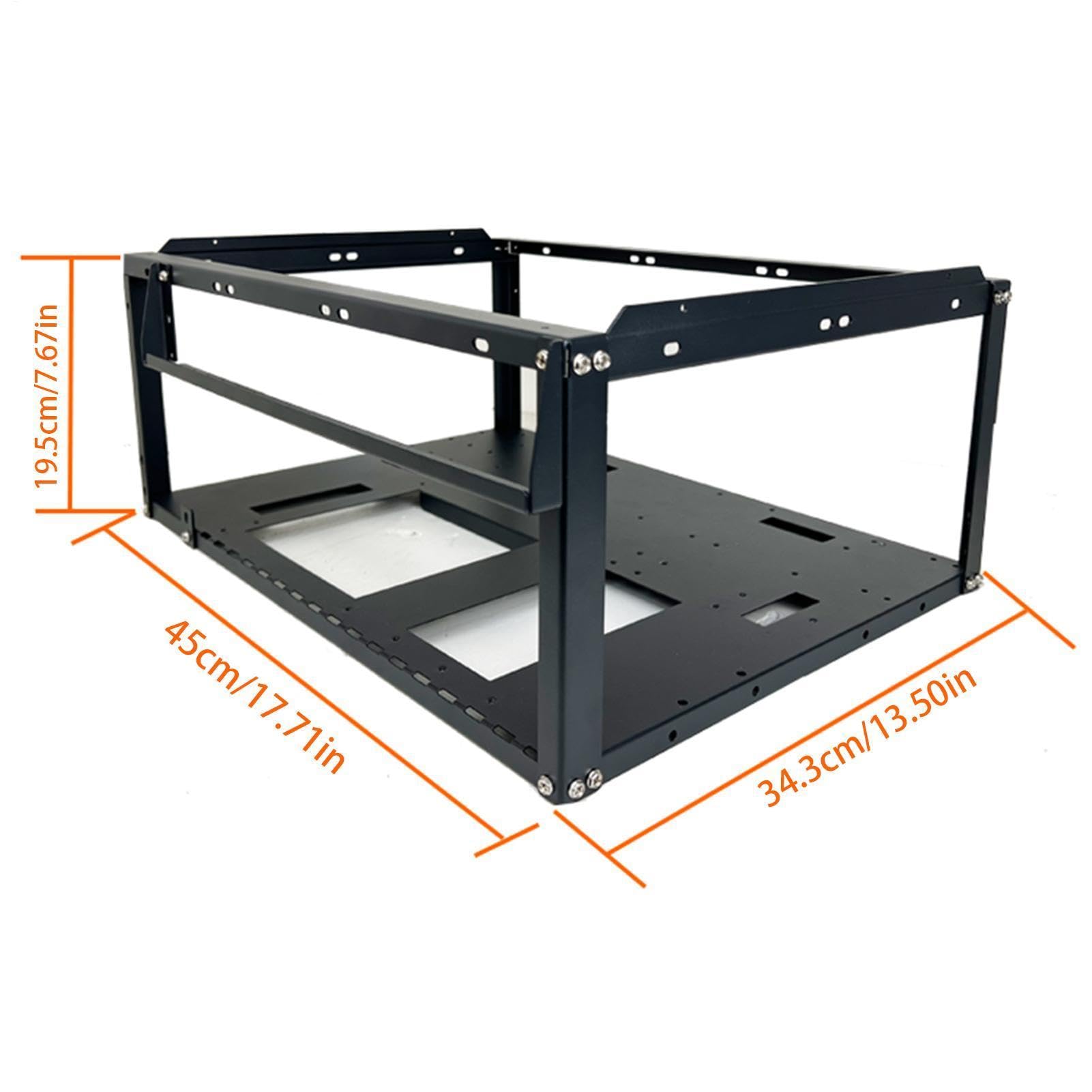 Chasis de escritorio – Carcasa de computadora, de hardware compacta | Gabinete de bricolaje para construcciones personalizadas que soportan la instalación eficiente de componentes y configuración