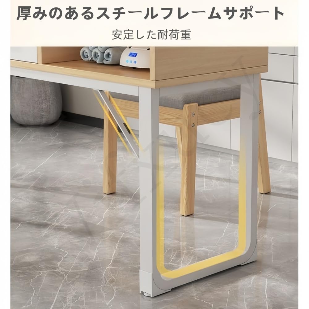 Amazon.co.jp: Vifxucy【2025新登場】マニキュアテーブル 収納引き出し