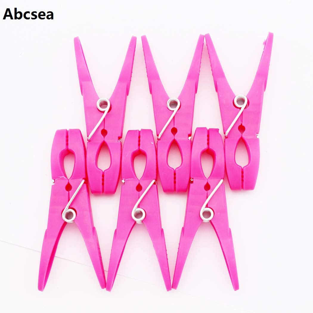 Pince à Linge,Pinces à Linge En Plastique Coloré, Pinces à Linge Robustes, Multi-usages à