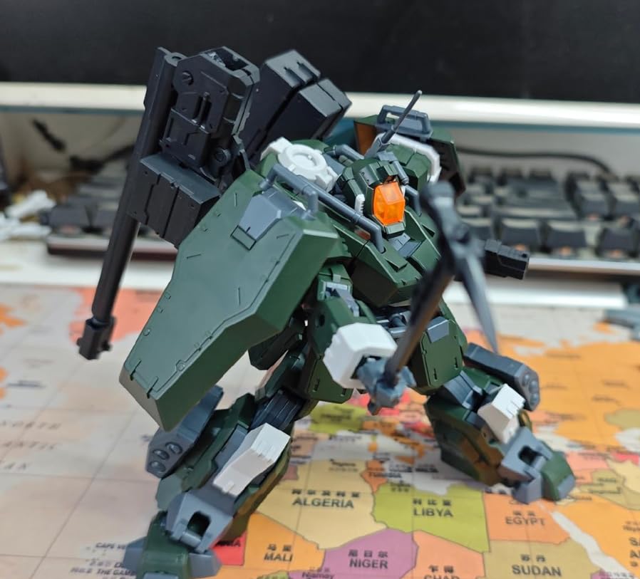 Amazon | 酋長大陸 1/144 轟魔 機甲 プラモデル 組立式キット グリーン
