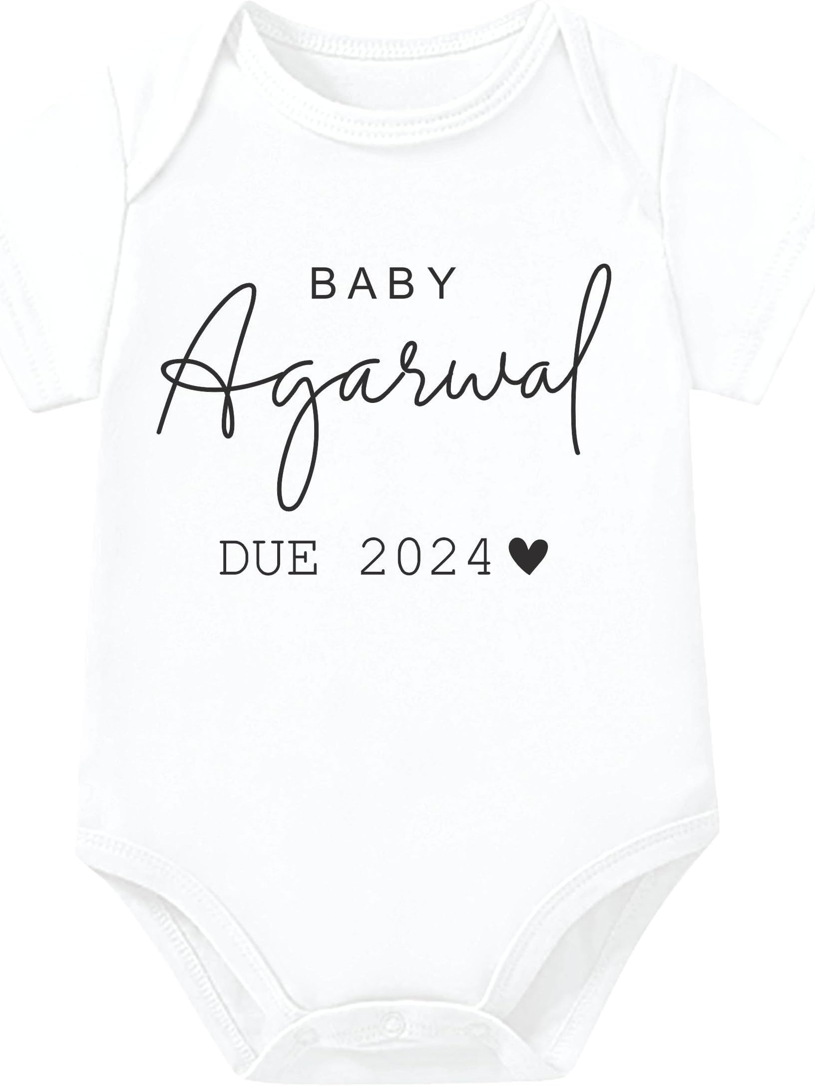 Lillypupp Pregnancy Announcement Gift for Grandparents to be | Baby Coming Soon Bodysuit | Reveal idea for Grandma, Grandpa, Dad, Husband, Aunt, Uncle or Family