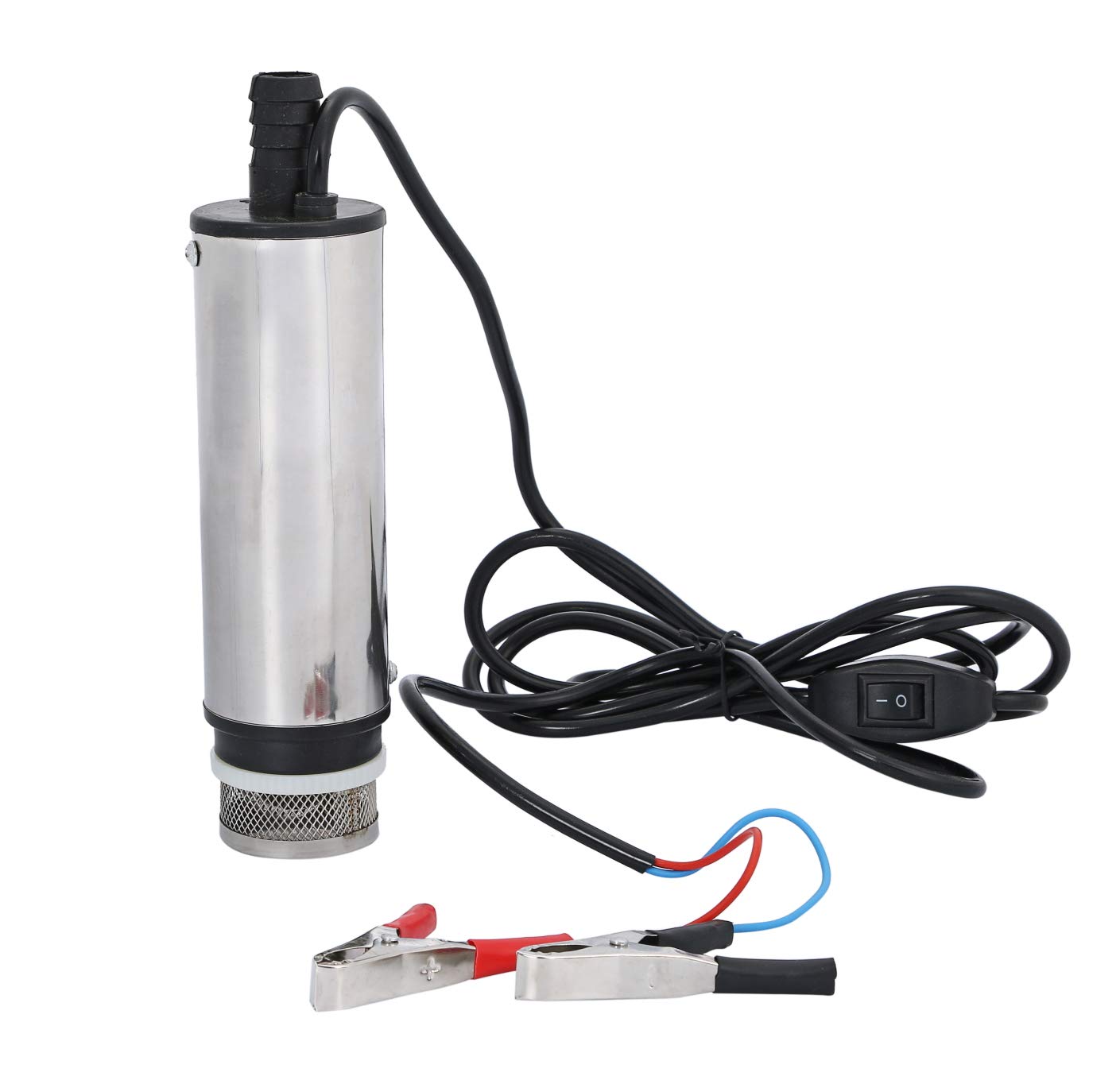 Amazon | 水中ポンプ 12v ステンレス製 フィルター付き 取り外し