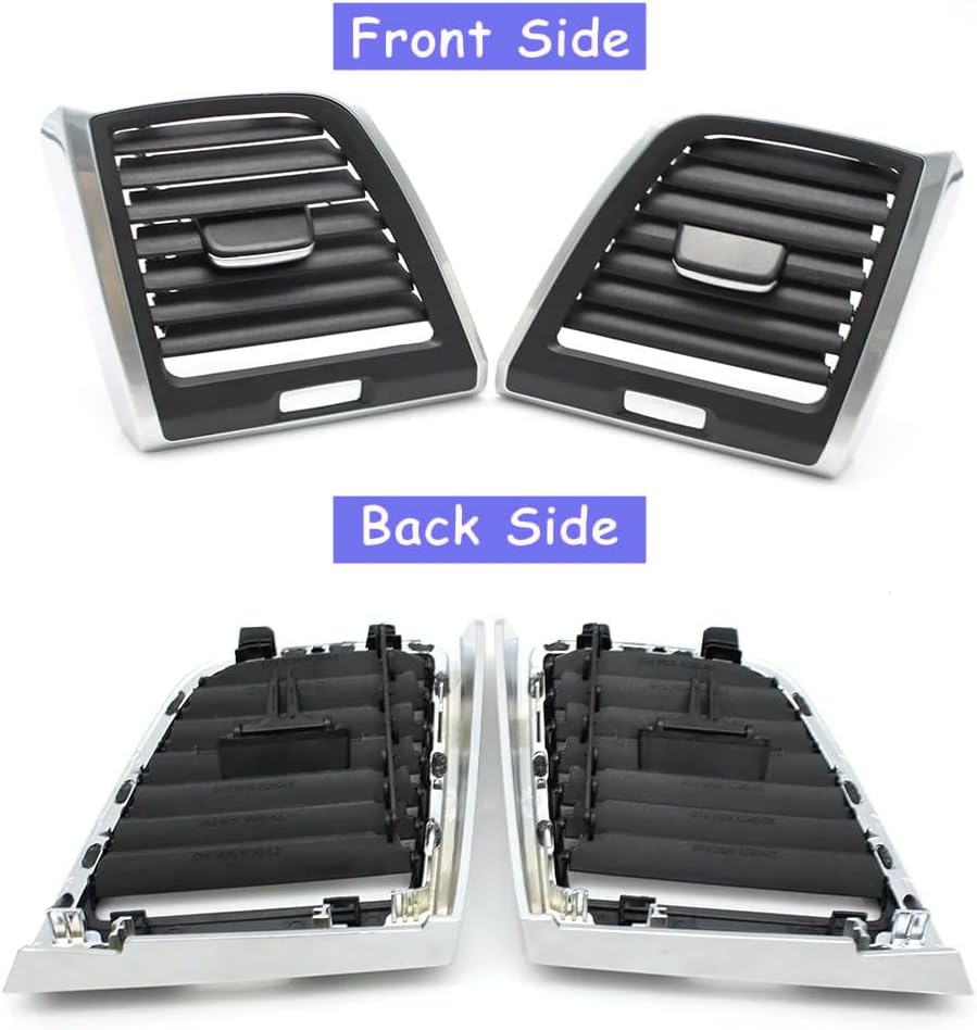 Compatible with Volvo XC90 MK2 Front Left/Right Air Vent Outlet Cover, Dashboard Air Conditioning Grille Panel Trim Replacement 2015-2024 (Left)