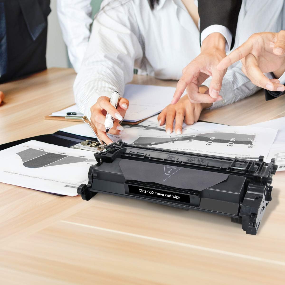 MxVol 2PK CRG052 Toner Cartridge Compatible Replacement for Canon 052 CRG-052 Toner Cartridge Black Ink for Canon imageCLASS MF424dw MF426dw MF429dw MF429x LBP214dw LBP215dw Printer