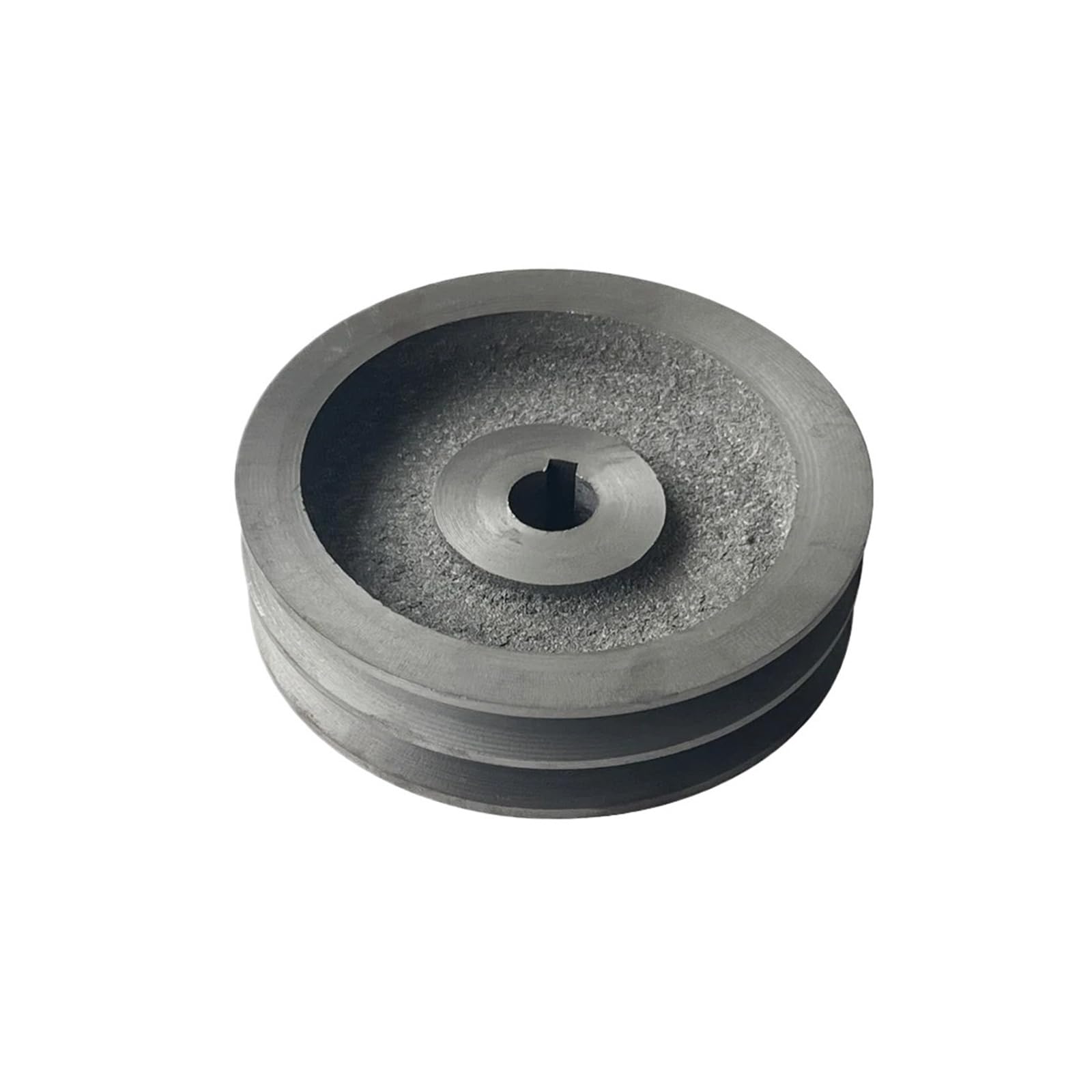 Koło pasowe żeliwne z podwójnym rowkiem 110 mm 200 mm średnica 22 mm 28 mm otwór na paski 24 mm i 130 mm Wytrzymałe przemysłowe koło pasowe