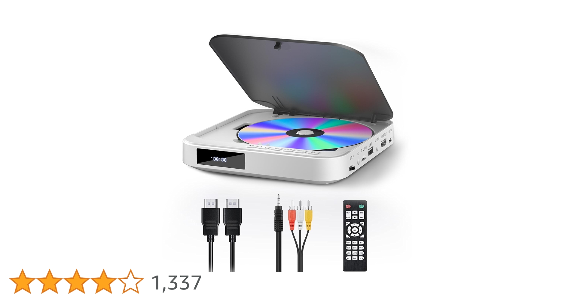 DVD（CD）プレーヤー Amazon.co.jp: Bluetooth機能付きポータブルDVD CDプレーヤー