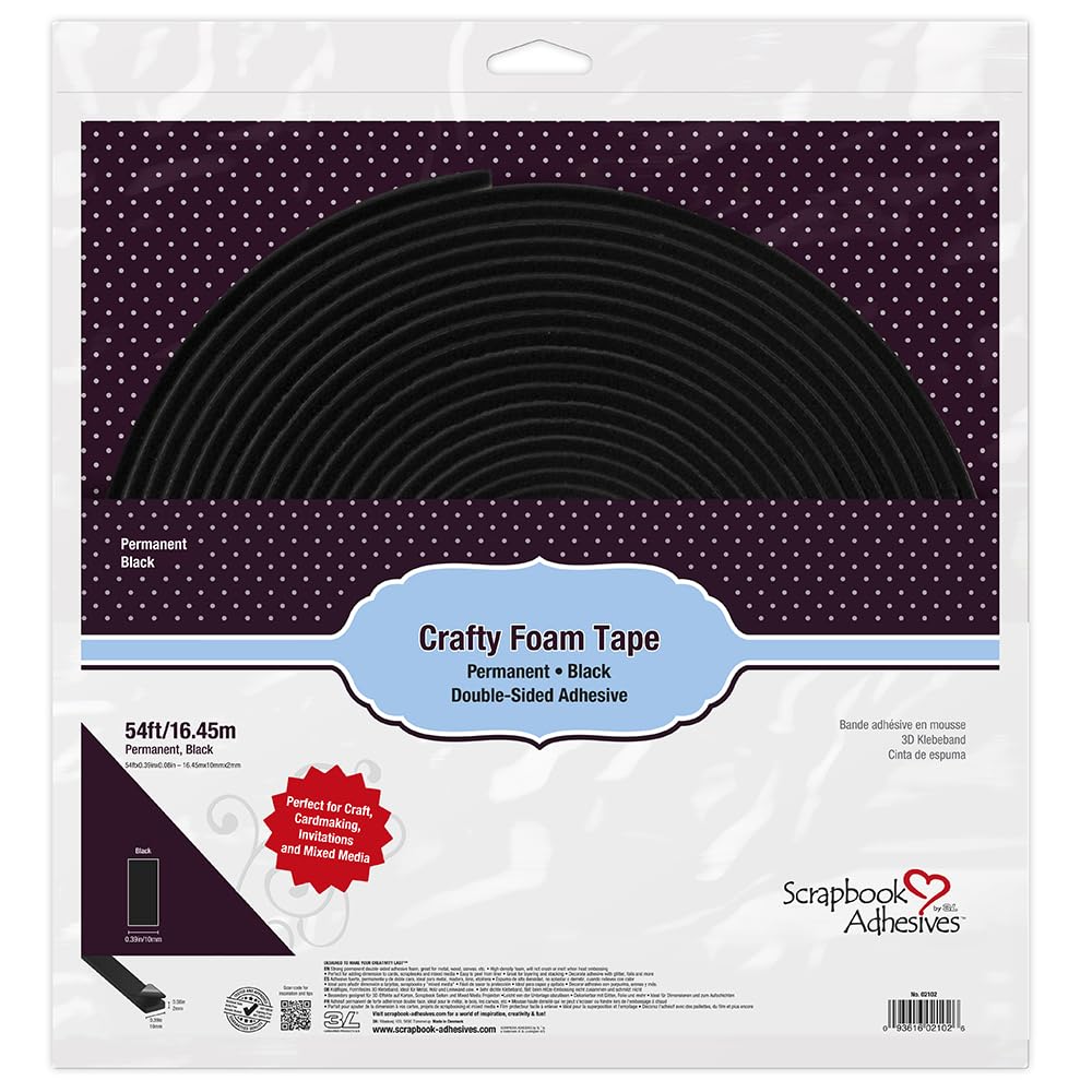 Therm O Web WHITE 3D FOAM TAPE JUMBO ROLL ICraft 5607
