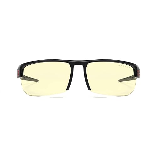 Gaming Glasses | Blue Light Blocking Glasses | Torpedo/Onyx by GUNNAR | 65% Blue Light Protection, 100% UV Light, Anti-Reflective To Protect & Reduce Eye Strain & Dryness