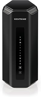NETGEAR Nighthawk Tri-Band WiFi 7 Router (RS700S) - BE19000 Wireless Speed (Up to 19Gbps) - Coverage up to 3,500 sq. ft., 200 Devices - 10 Gig Internet Port – 1-Year Armor Subscription Included