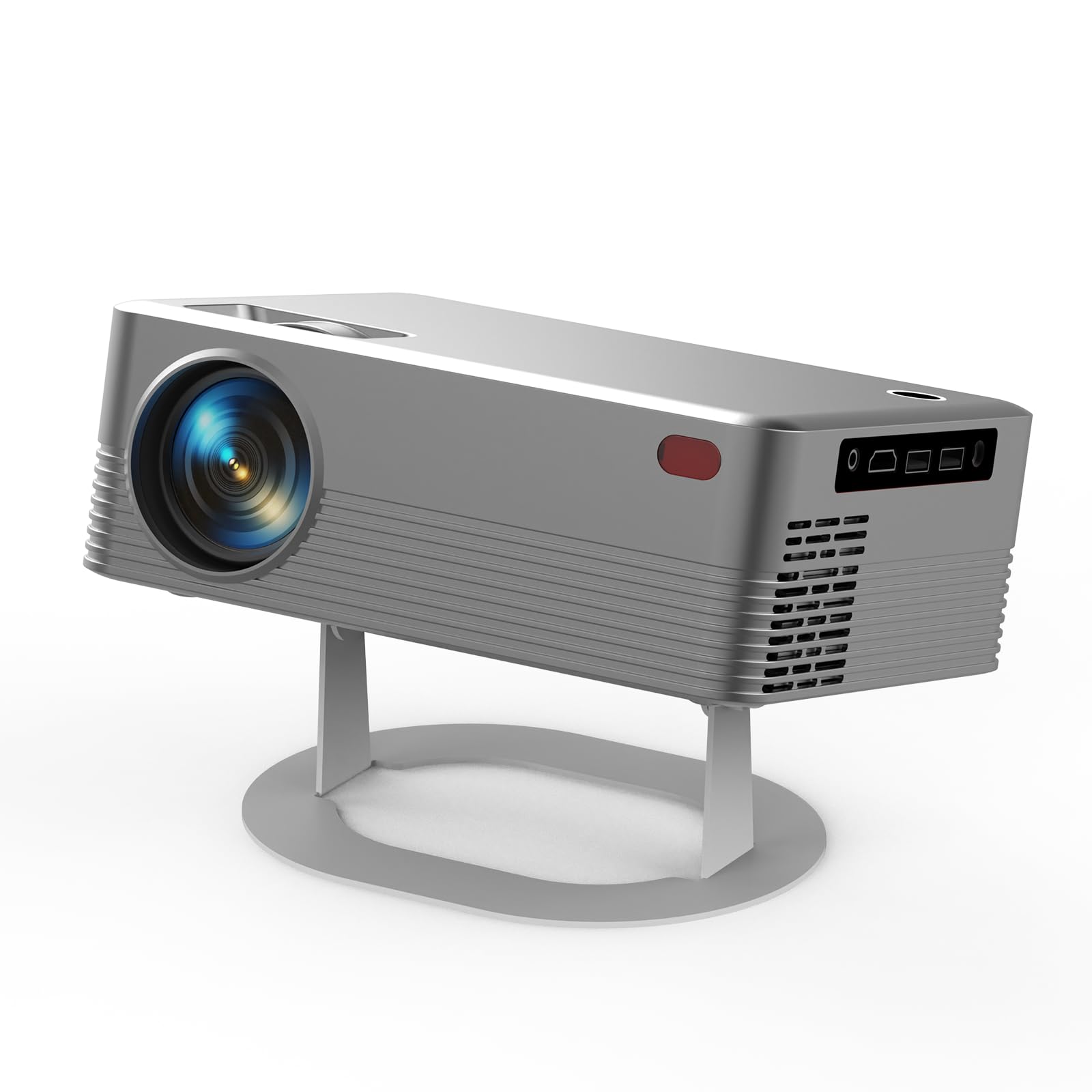 Mini Projector, Local 1080P 4K Support 8K Support, Projector with WiFi and Bluetooth, 400 ANSI Lumens, Built-in Speakers, Outdoor Projector for Home, Bedroom, Outdoor Use, with HDMI Cable-image-45