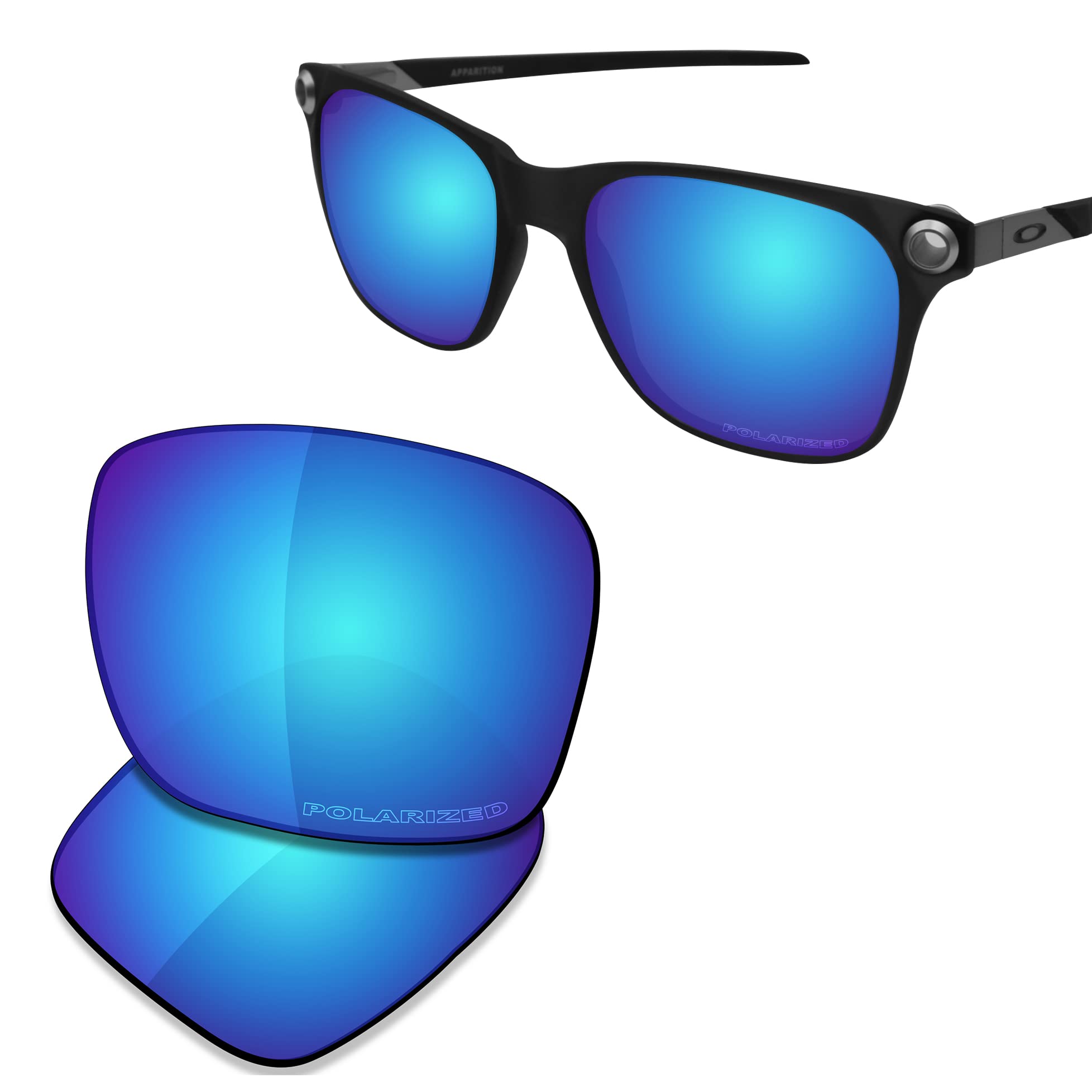 SAUCER Lentes de repuesto prémium para gafas de sol Oakley Apparition OO9451