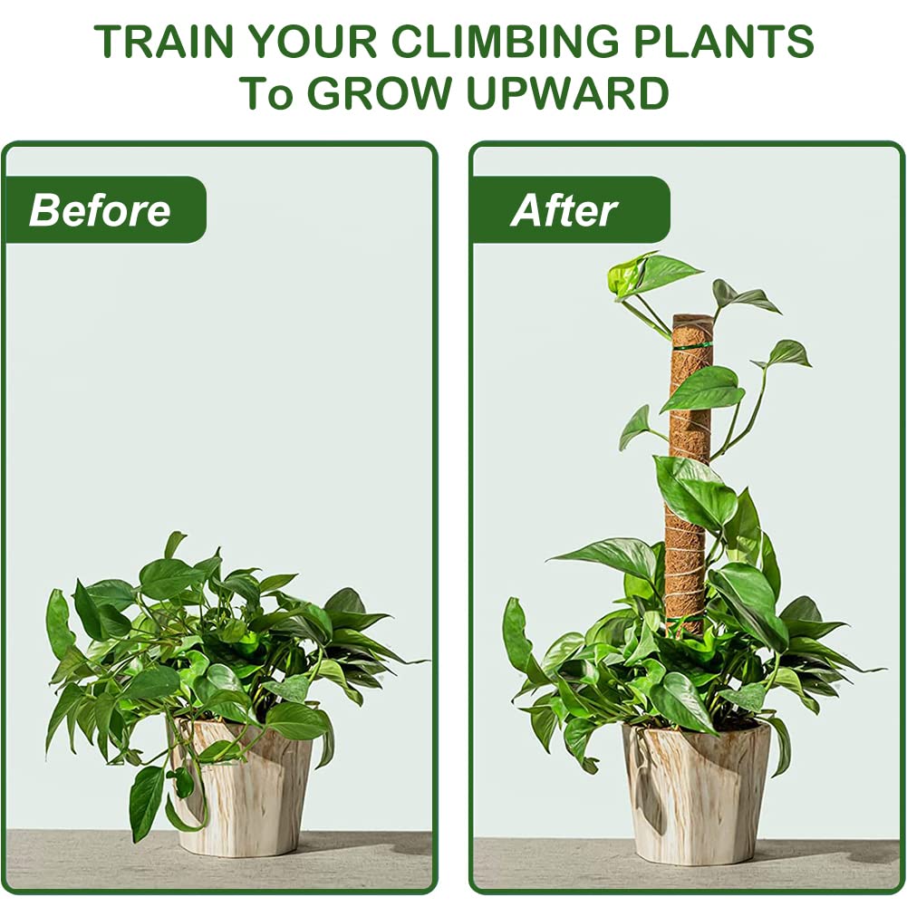 Moss Pole, Bendable Plant Sticks Support,Moss Stick,Plant Stakes