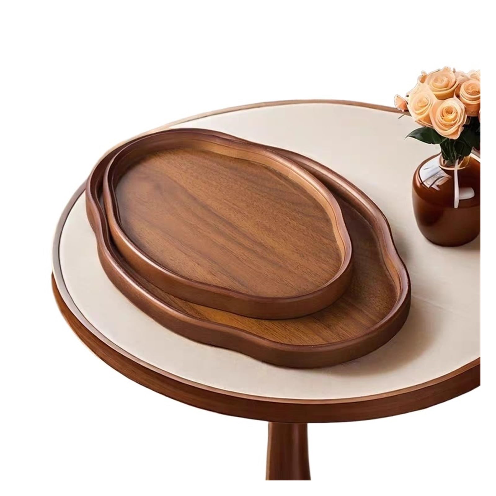 Perfume Tray Wooden Decorative Serving Tray