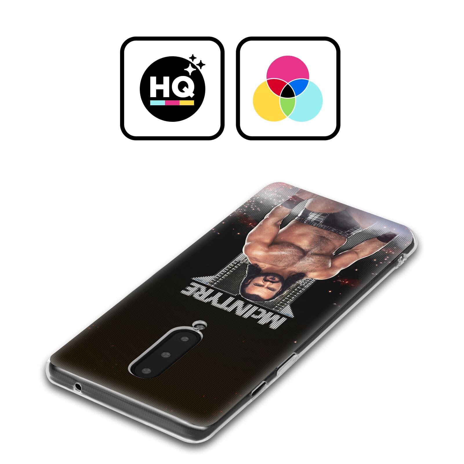 Head Case Designs Officially Licensed WWE LED Image Drew McIntyre Soft Gel Case Compatible with Google Pixel 8 Pro