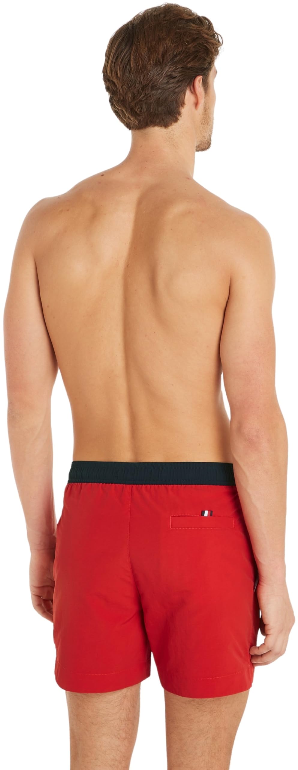 Tommy Hilfiger Pantaloncino da Bagno Uomo Medium Drawstring Lunghezza Media
