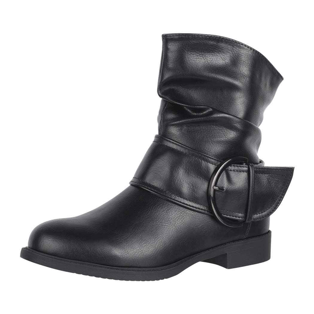 Elara Botines Mujer Forrado Hebillas Chunkyrayan