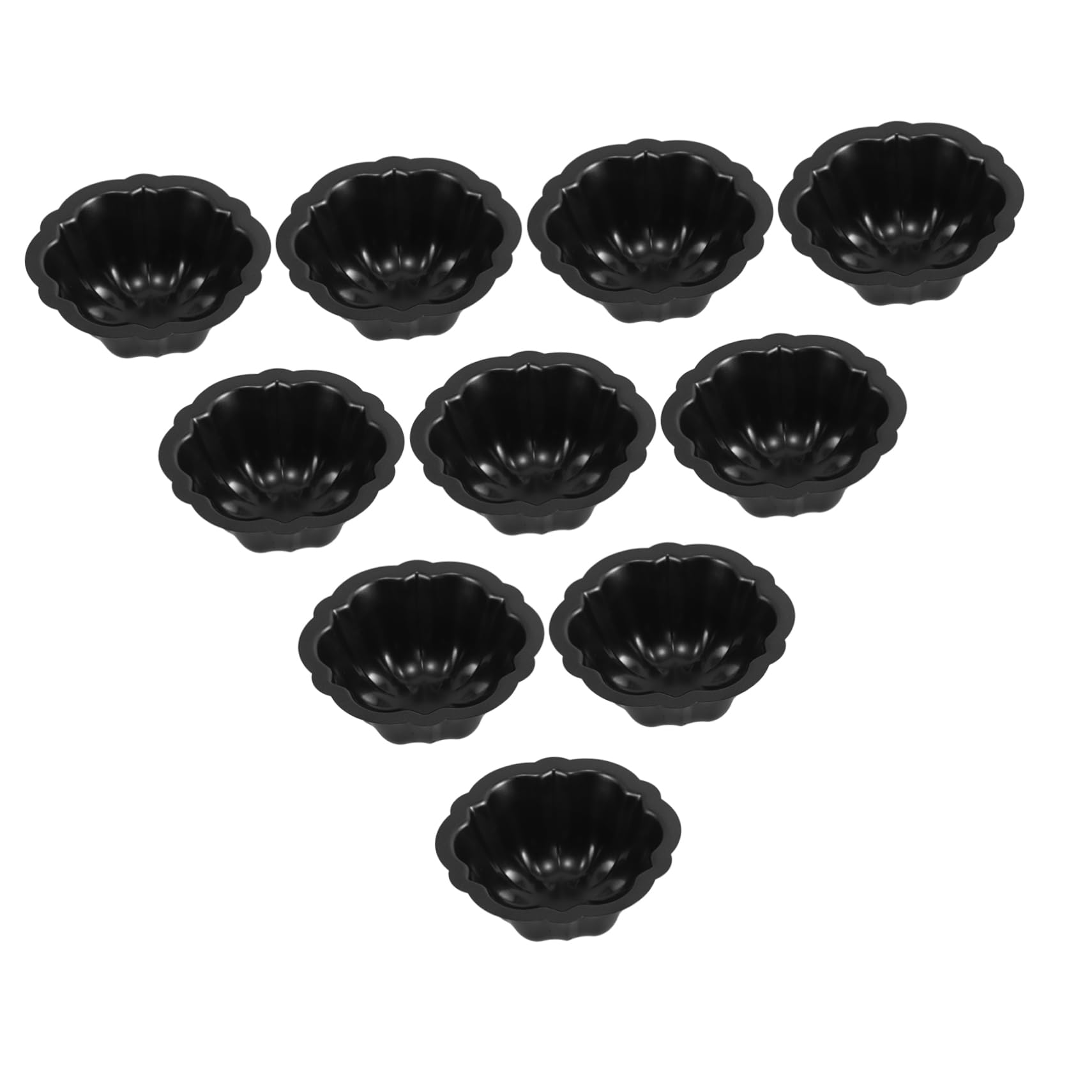 BESTOYARD 10 Pièces Moules à Gâteaux Antiadhésifs pour Cupcakes Outils de Colorés pour Anniversaires Mariages