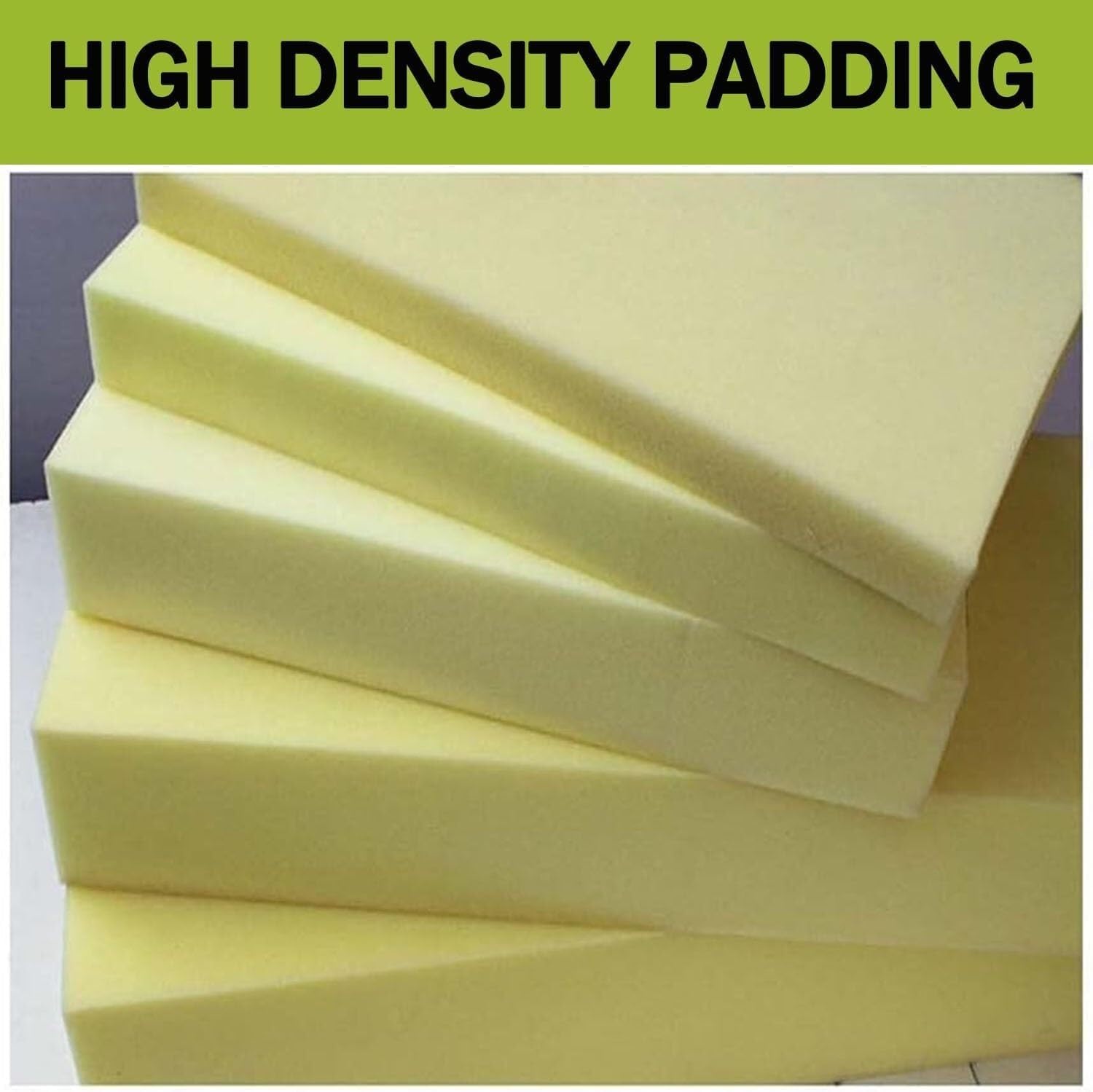 Grande cuscino da esterno 24x2in / 60 x 5 cm, cuscino rotondo in memory foam spesso, lino, fondo antiscivolo, design con cerniera, rimovibile e lavabile