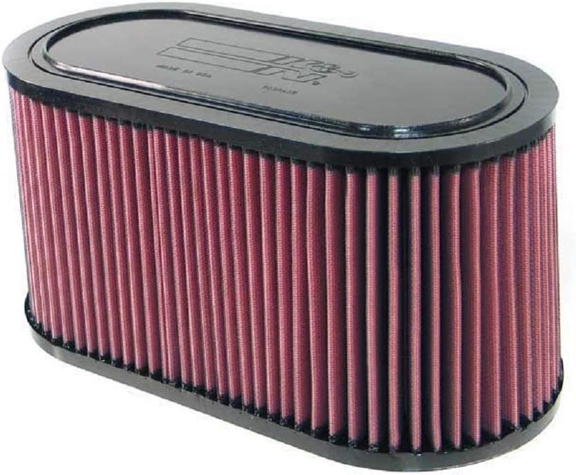 K&N High-Flow Original Lifetime Engine Air Filter: High Performance, Premium, Washable, Industrial Replacement Filter, Heavy Duty: E-3033