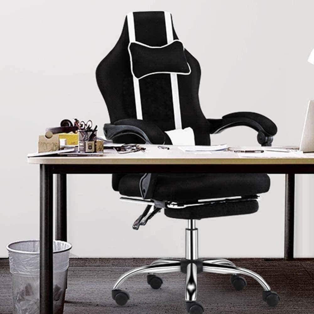 Gaming Chair High Back Ergonomic Racing Office Desk Computer Chairs with Lumbar Support Computer Chair Home Office Chair Simple Swivel Chair Lifting