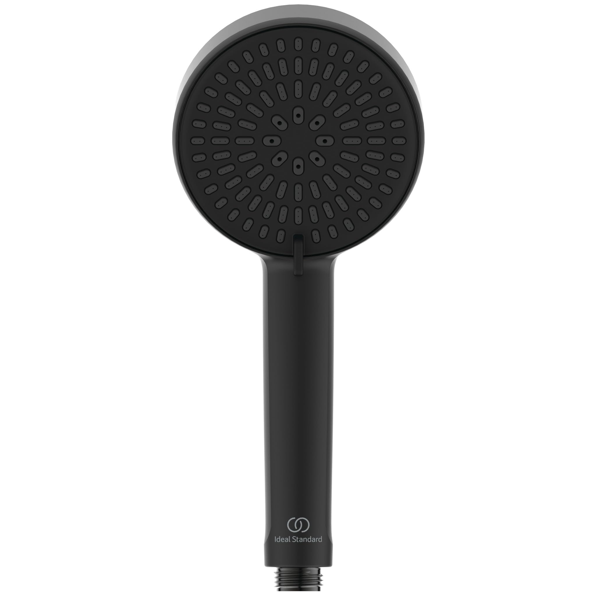 Ideal Standard - Ceratherm T25, Colonne de douche avec thermostatique externe, Kit complet avec mélangeur de douche, Noir soie