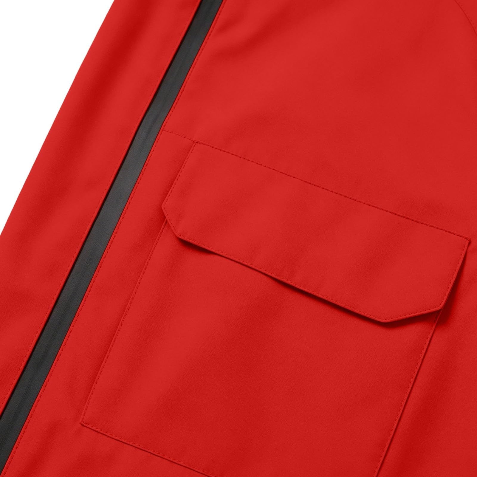 Giacca sportiva da uomo impermeabile con cappuccio