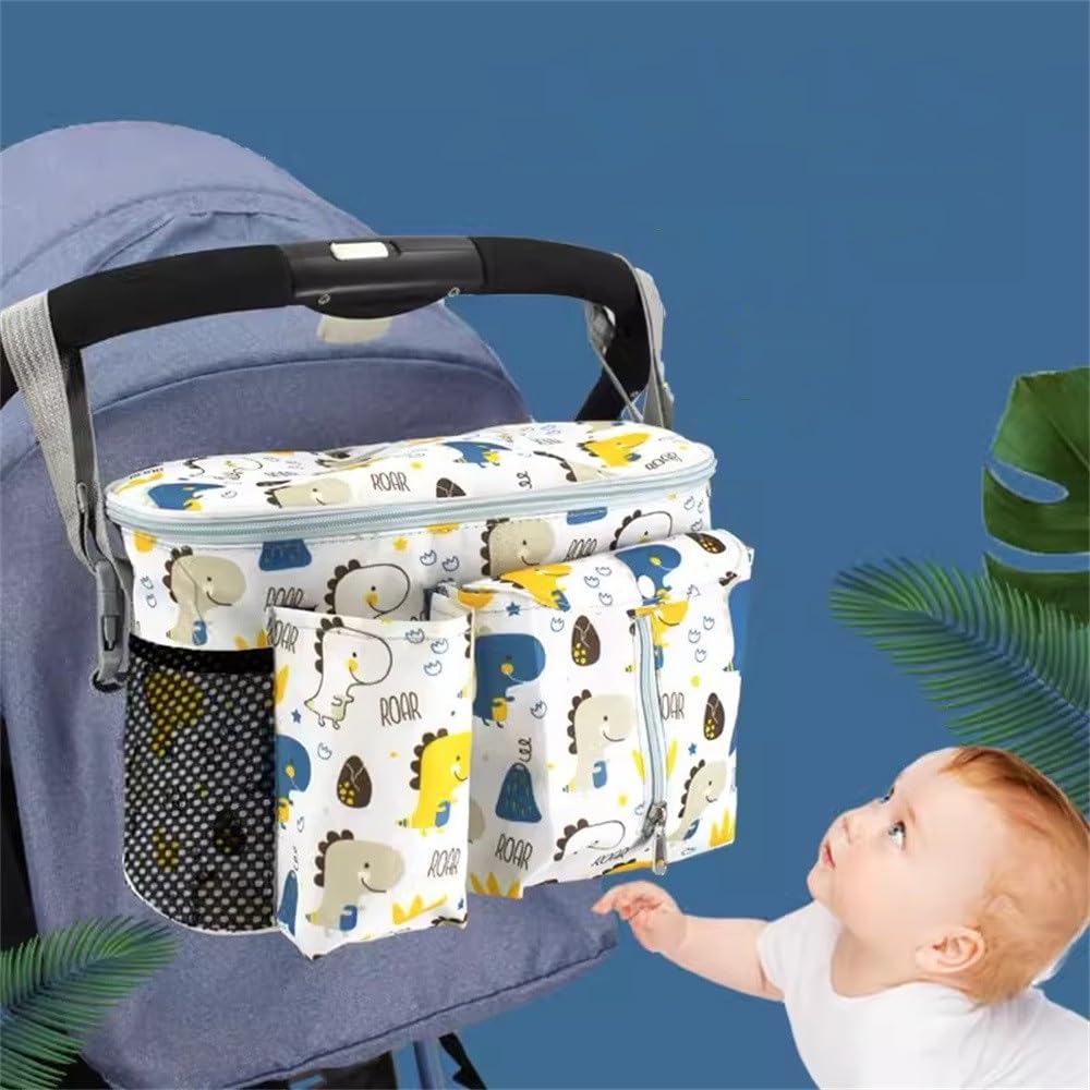 Borsa Portaoggetti per Passeggini Borsa da Appendere for Carrozzina Borsa da Appendere for Organizer Borsa da Appendere Multifunzionale di Grande capacità