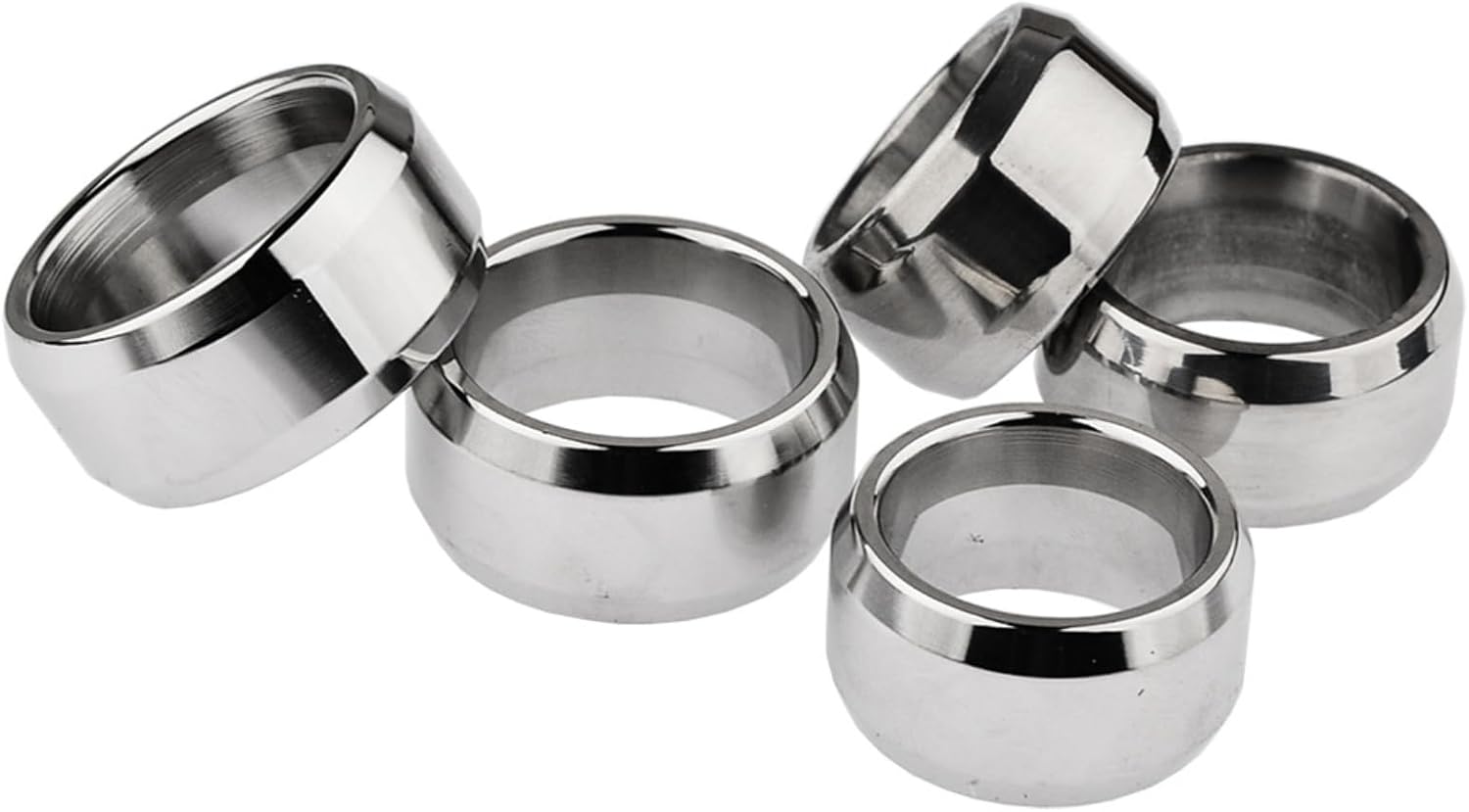 Small and tight 304 stainless steel men's multi-function exercise ring, 23mm/24.5mm/26mm/28mm/30mm-ZFUS013 (30mm)