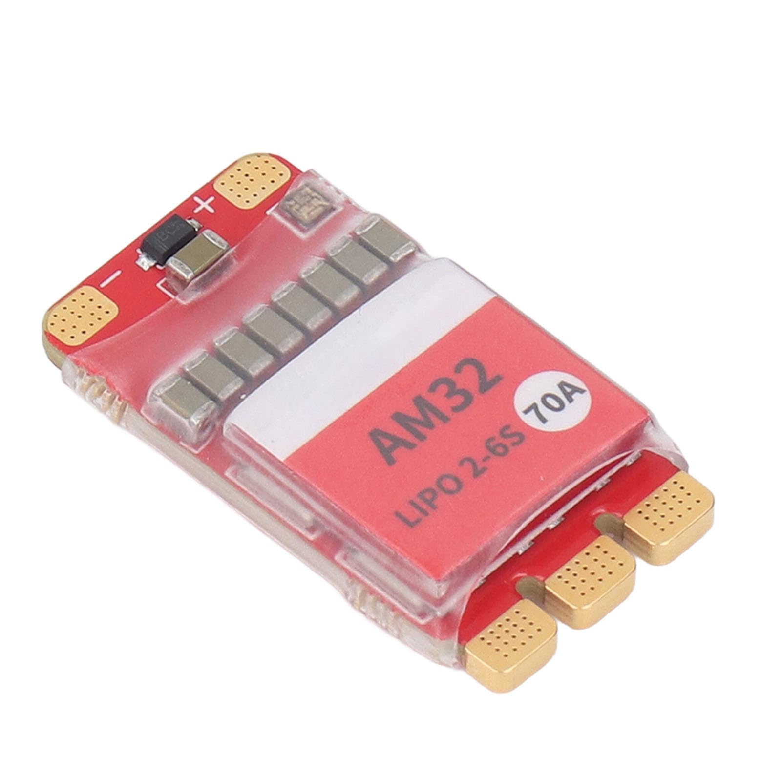 FTVOGUE Elektryczny Regulator Prędkości PCB Bezszczotkowy ESC 70A 2 do 6S Lipo AM32 Oprogramowanie Sprzętowe 128KHz PWM Regulowany BEC do Wyścigów Dronów FPV Sterowanie Silnikiem Wielowirnikowym