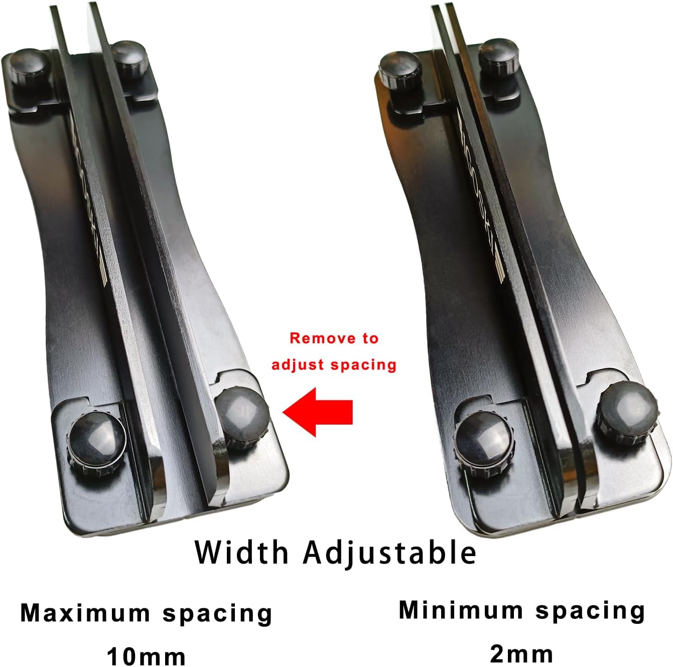 Wax Scraper Tuner - Repair, Recover and Sharpen Your Ski or Snowboard Waxing Tools (Scraper Tuner) (Black)