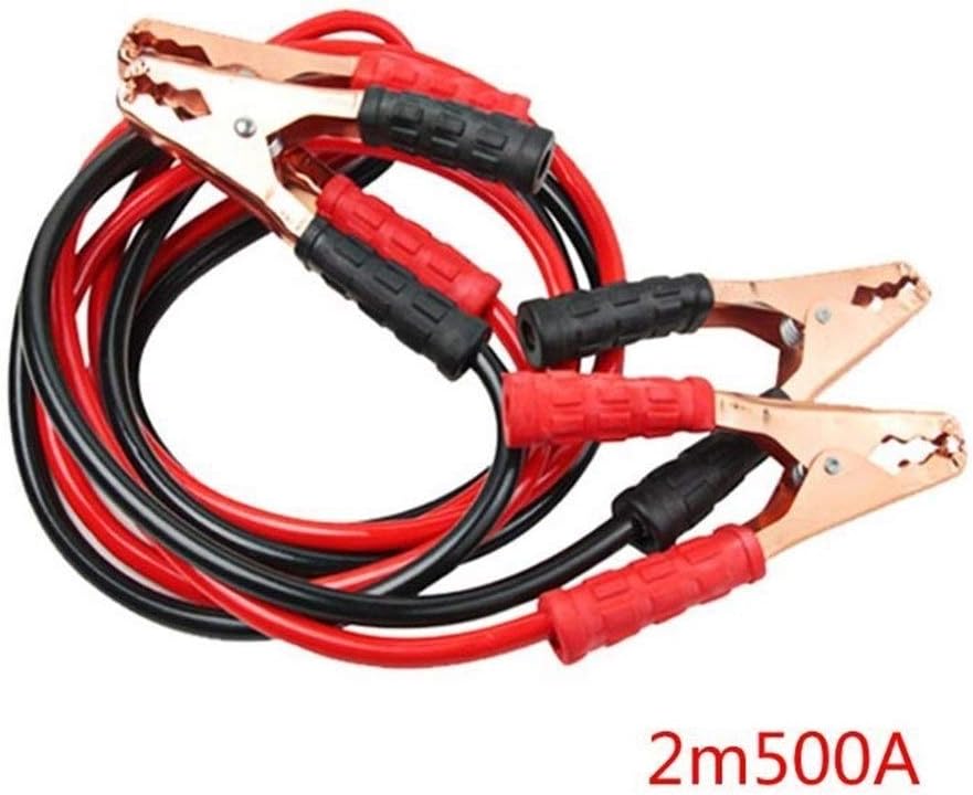 54 Off ヘビーデューティ500amp 2mカーバッテリージャンプリードカーバントラック用ケーブルジャンパーケーブル