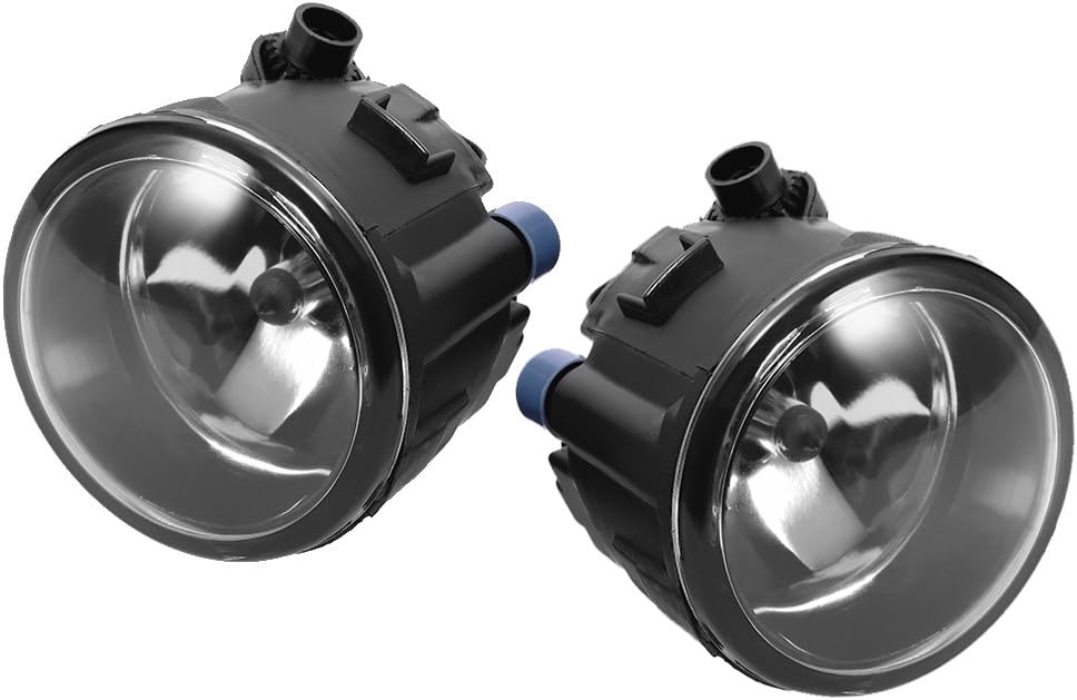 2X Driver Passenger Sides Fog Lights Housing Assembly replacement For Infiniti G37 Sedan Clear Lens 2010-2013