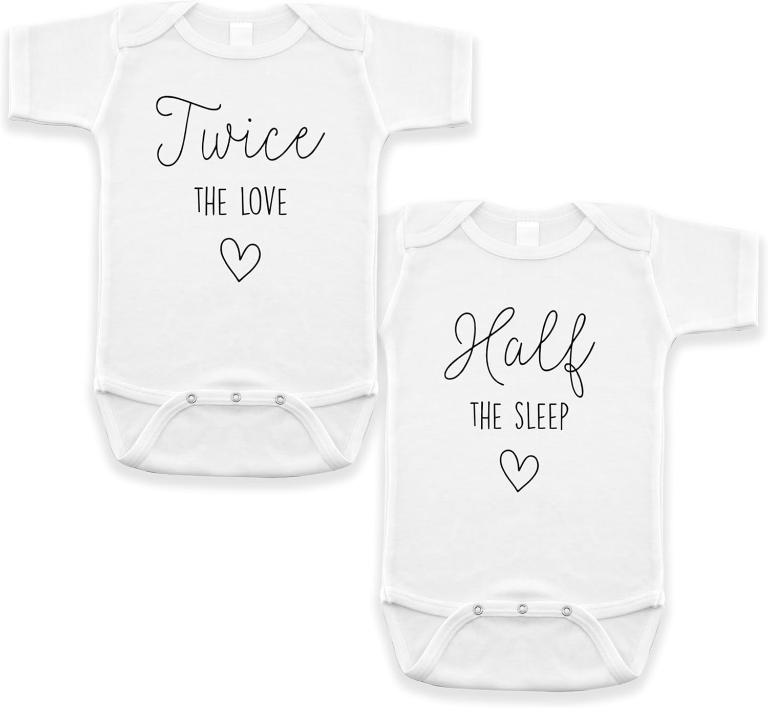 Twice The Love Half The Sleep Twin Pregnancy Announcement Surprise