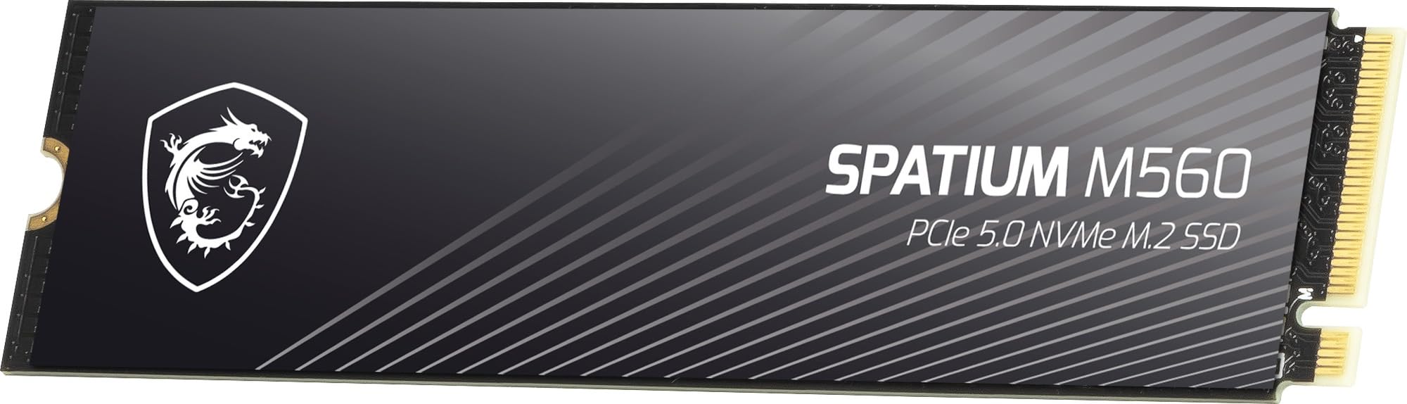 MSI SPATIUM M560 PCIe 5.0 NVMe M.2 SSD portátil de 1 TB, unidade
