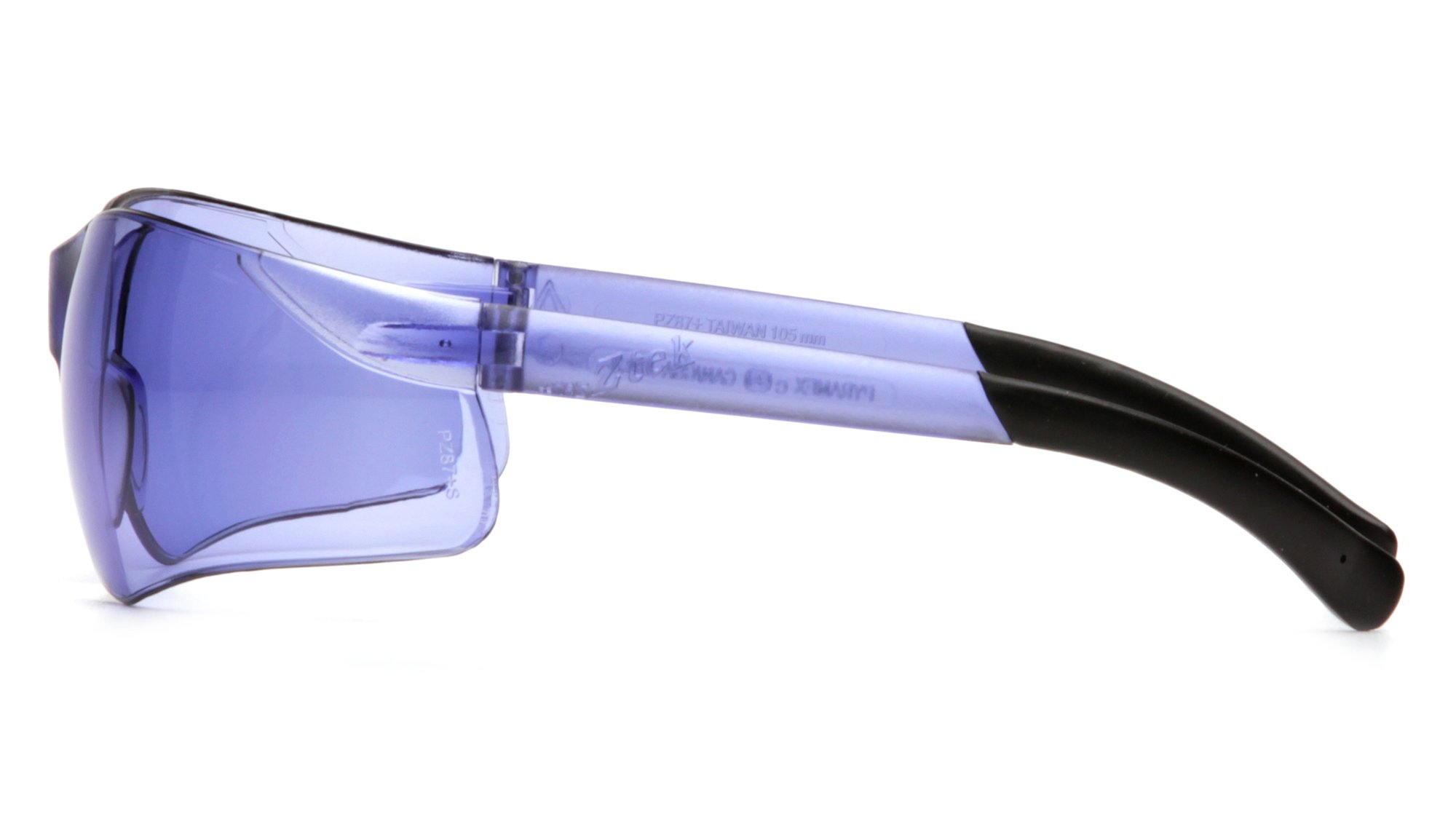 Amazon.com: Pyramex S2565S Ztek Safety Glasses Purple Haz Frame w