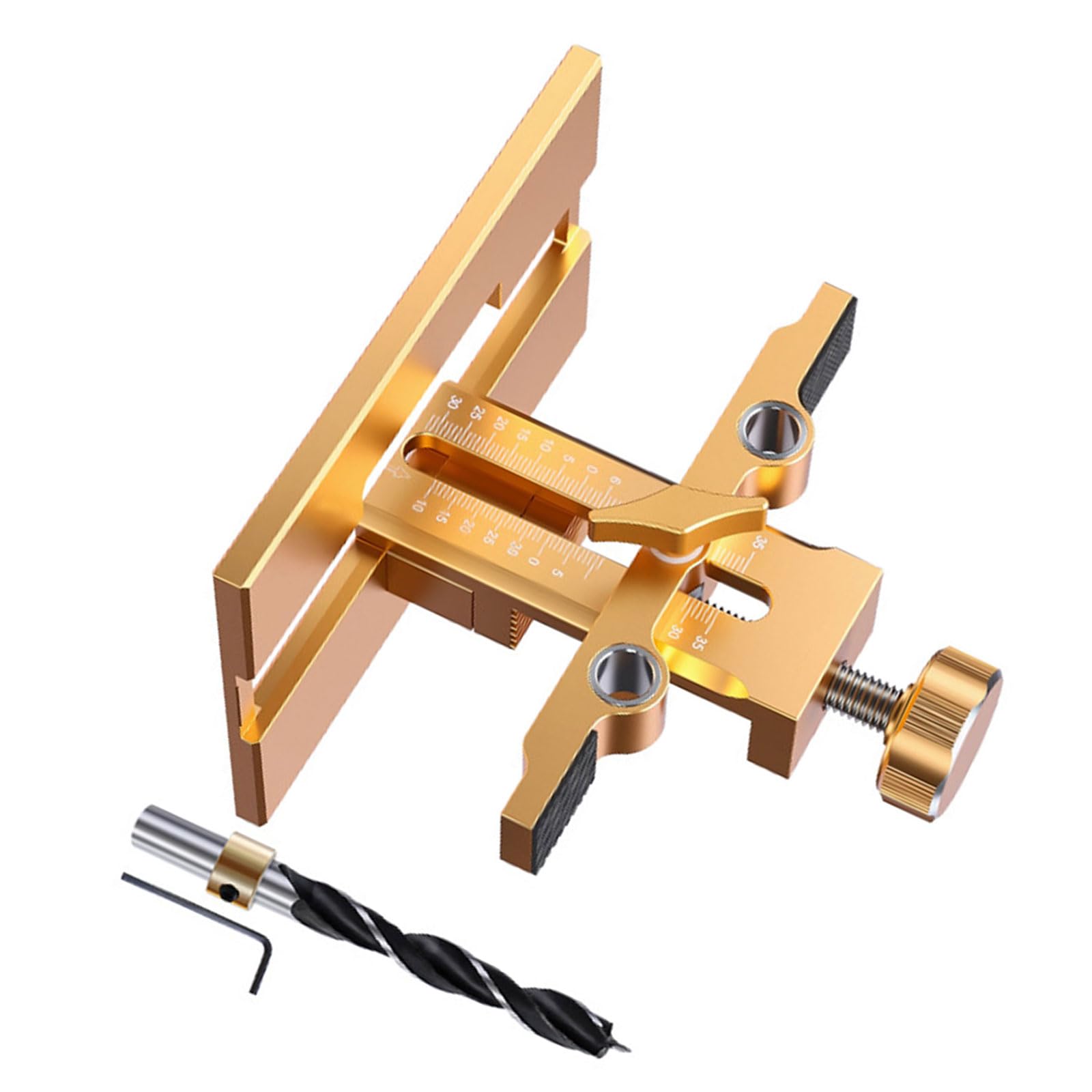 Aluminum Alloy Cabinet Door Installer Tool for Accurate Hinge Placement Quick Alignment Ensures Symmetrical Installation Adjustable Cabinet Joint Guide