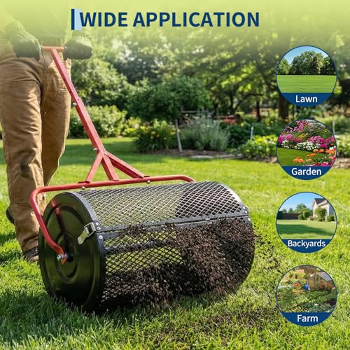 Difusor para Césped y Jardín de 24 Pulgadas con Mango Ajustable miniatura 7