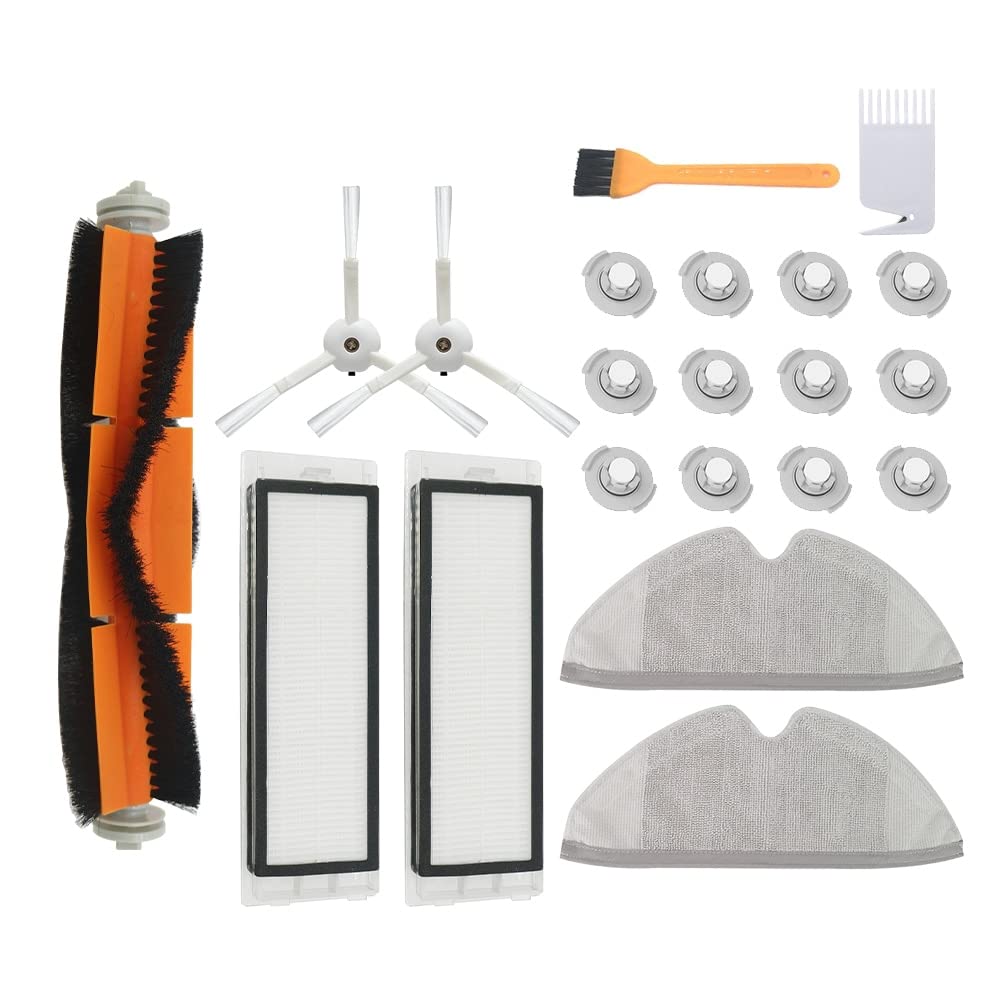Parti dell'aspirapolvere Aspirapolvere Robot Epa. Pennello Laterale del Filtro Spazzola Principale for Accessori for aspirapolvere (Color : 10 Mop Cloth)