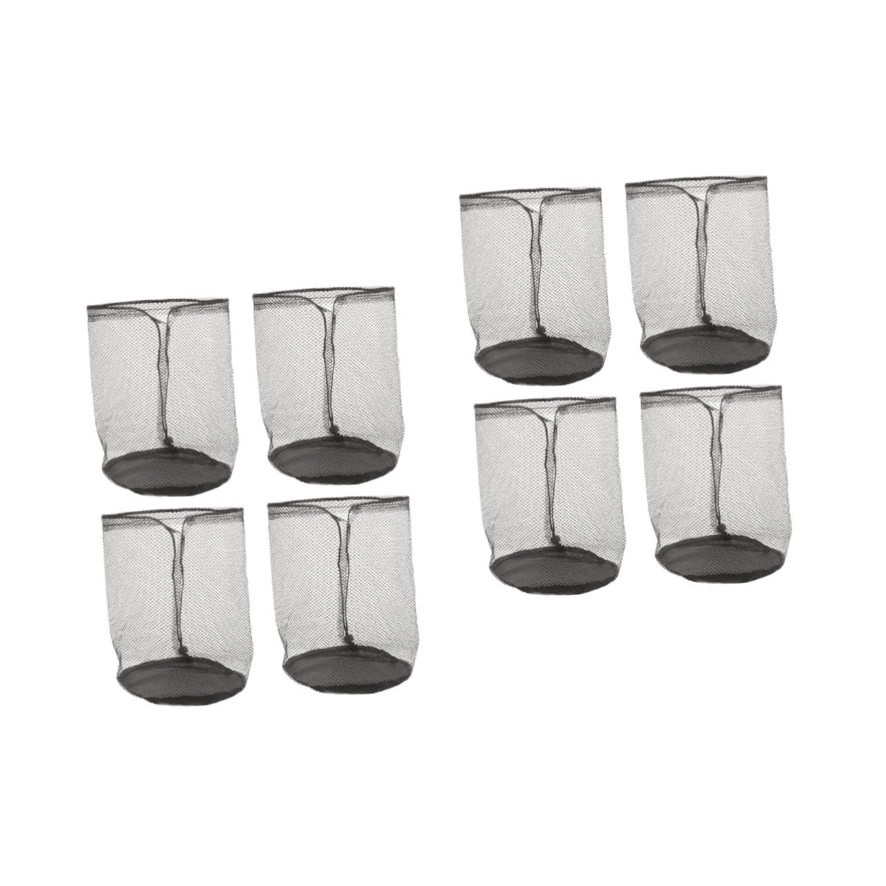 Mikikit 2sets Cone Bags Mesh Small Novelty Bags for Sports Mesh for Beach Toys and Sports Cones 4pcs*2