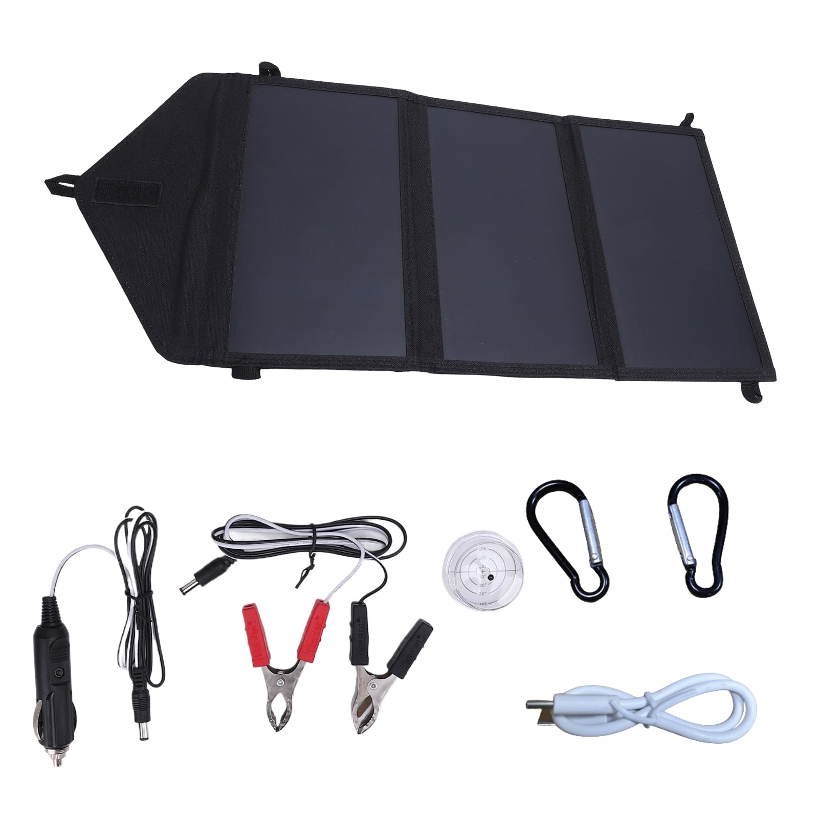 Caricatore solare, pannello solare portatile Kit di caricabatterie