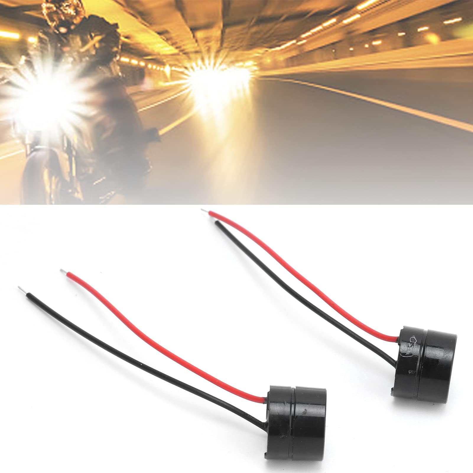 10 Sztuk Buzzer Alarm Aktywny Piezo Buzzer Alarm YMD‑12095 DC 3-24 V Elektroniczny Buzzer Alarm Przewodowy Brzęczyk Alarm Złącze