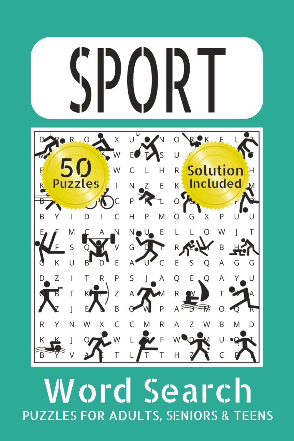 Sport Word Search Book: Fun and Challenging Sports-Themed Puzzles for Relaxation, Focus, and Everyday Entertainment