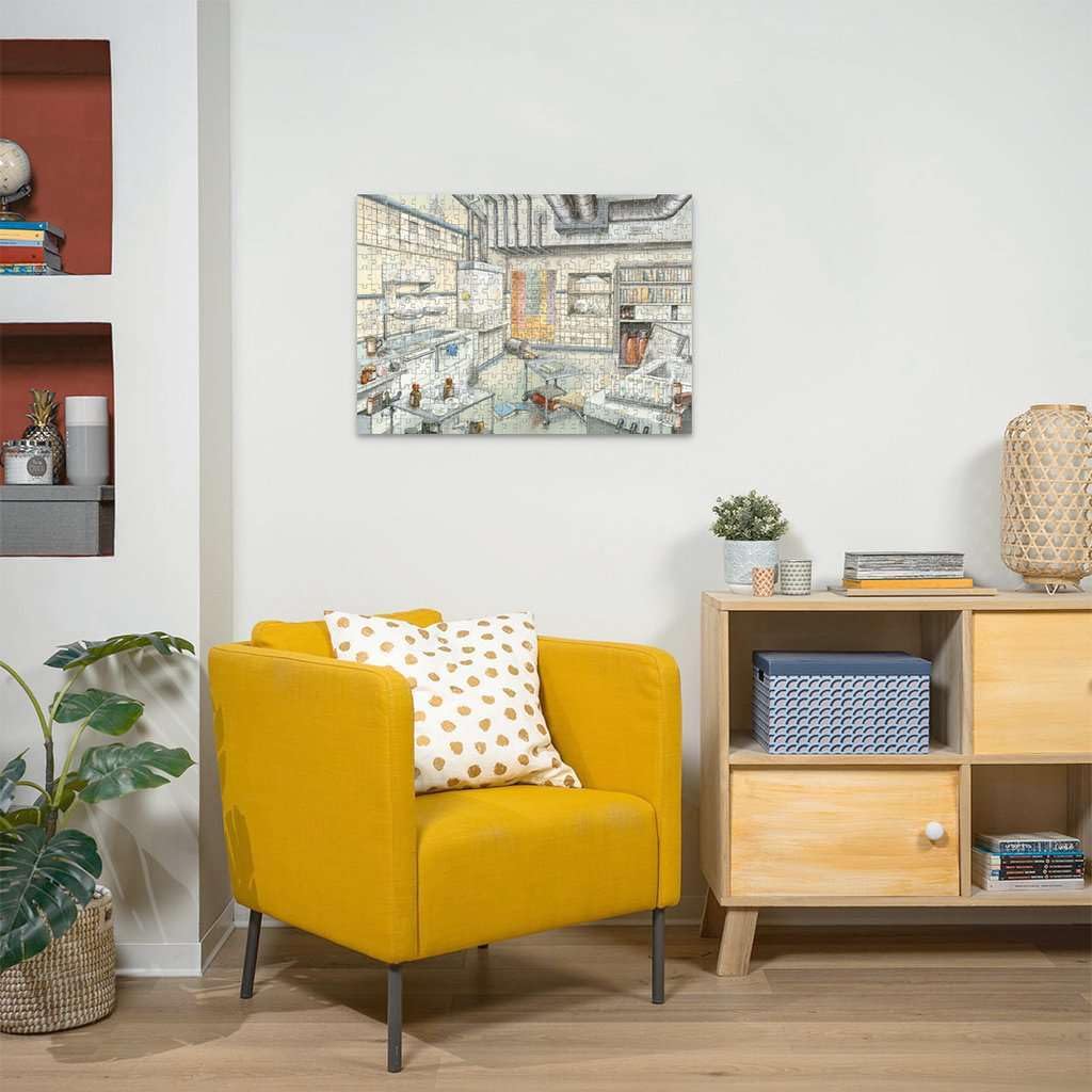 Ravensburger-Il Laboratorio Puzzle, Multicolore, 16783