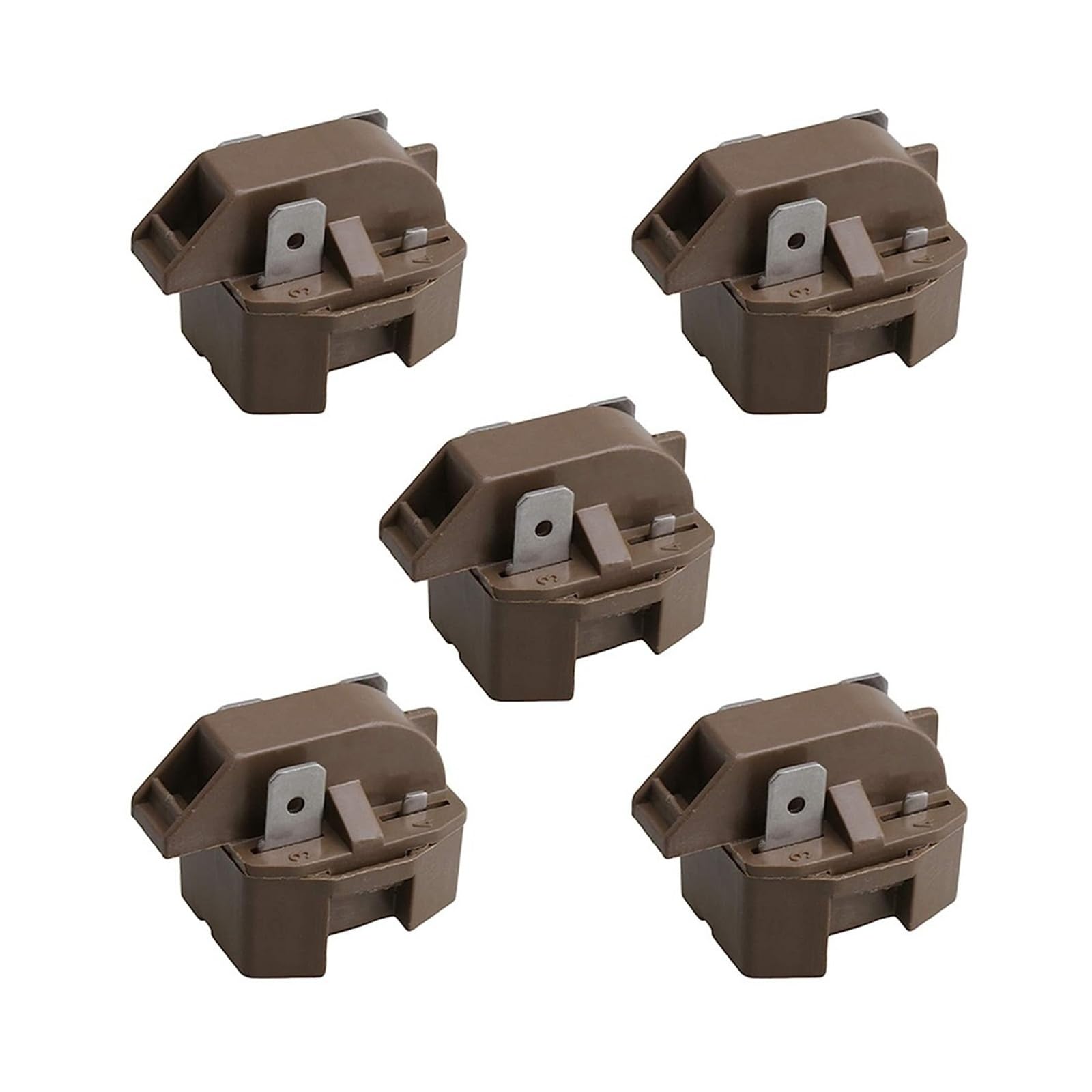 Relais de démarrage PTC pour compresseur de réfrigérateur congélateur - Lot de 5 pièces