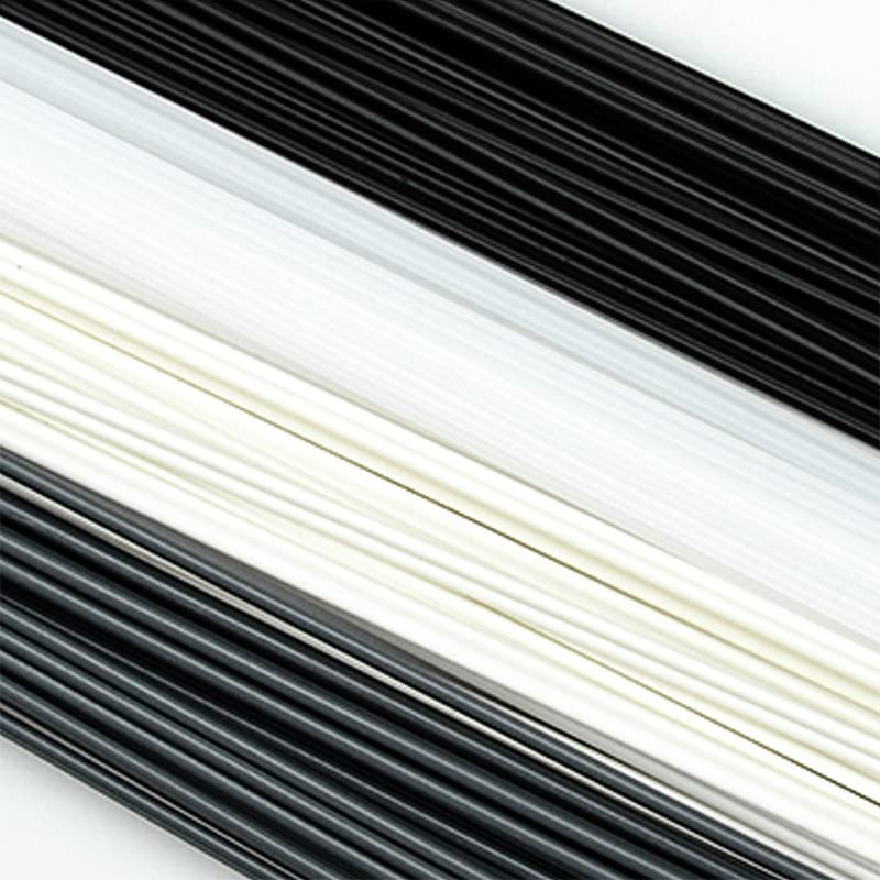 Kunststoff-Schweißstäbe Schwarz, PP Polypropylen – 40 Stück, 25 Cm, Für Stoßstangen & Kunststoffreparatur