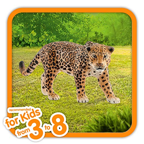 schleich 14769 Jaguar, für Kinder ab 3+ Jahren, WILD LIFE - Spielfigur – Bild 3